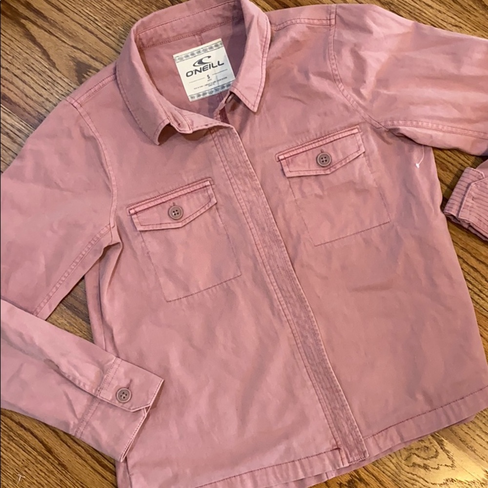 👁‍🗨 O’NEILL Blush Pink Jacket w/ pockets
